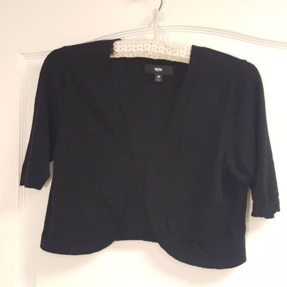 Mossimo Black Bolero Sweater